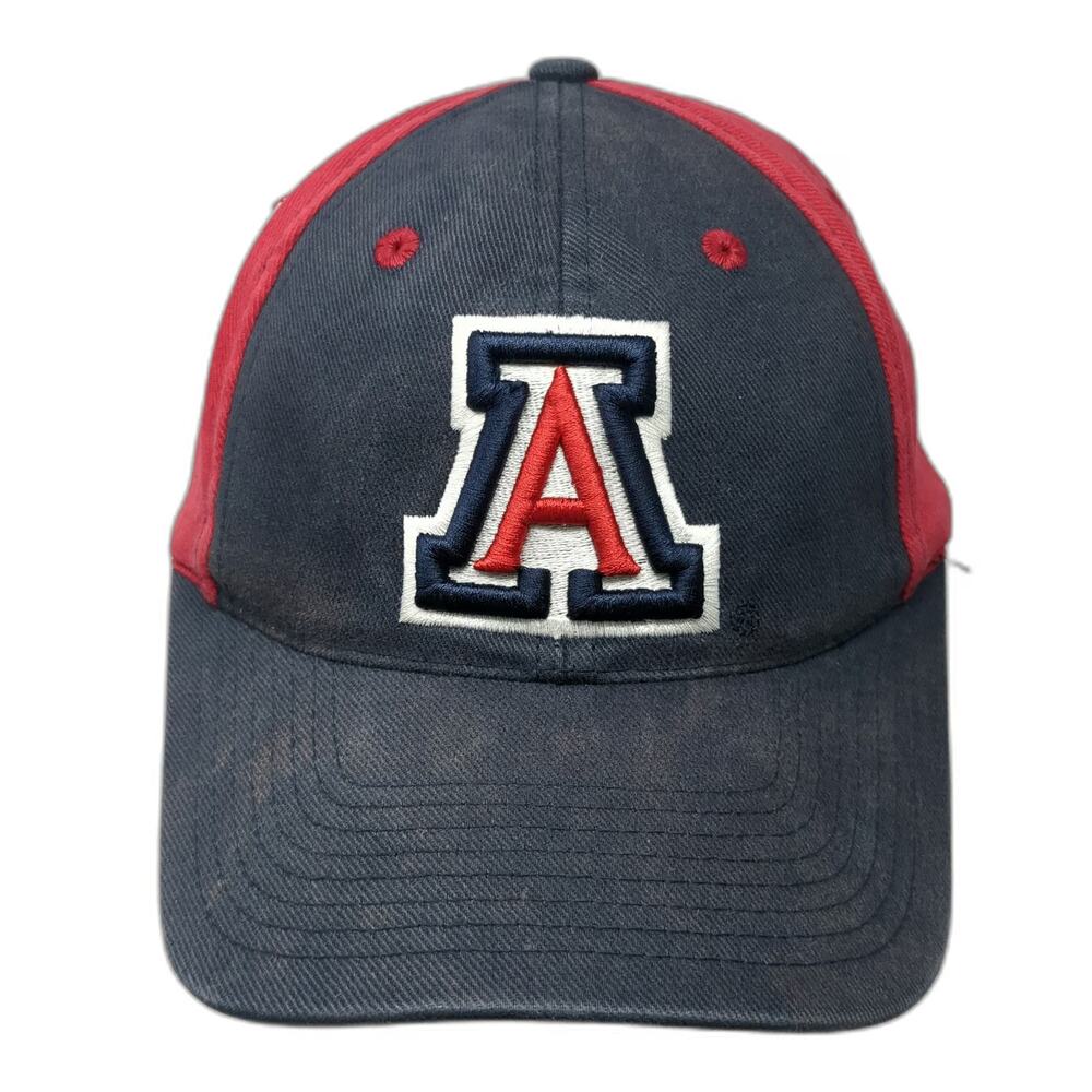 Captivating Headgear Arizona Wildcats Baseball Cap Blue Red One Size Stretch Hat